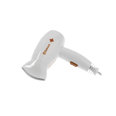 Фен Sakura SA-4049W, 1200 Вт, 2 температурных режима, 2 скорости, белый