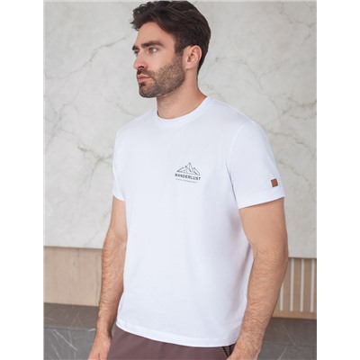 Футболка из премиального хлопка с авторским принтом