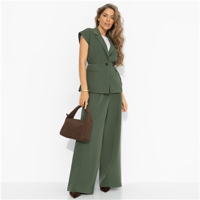 Жилет для нескучного офиса, Слишком модно (зелёный)