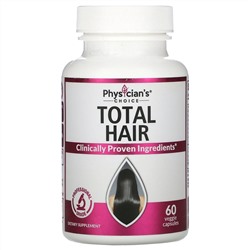 Physician's Choice, Total Hair, 60 Vegetarian Capsules
