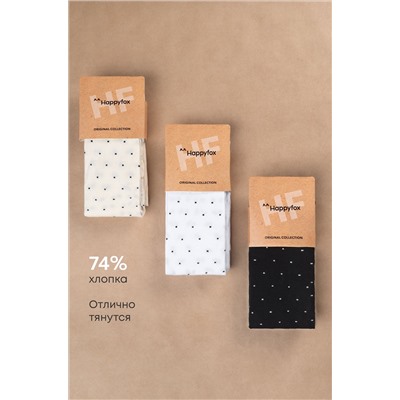 Набор колготок для девочки 3 шт Happyfox