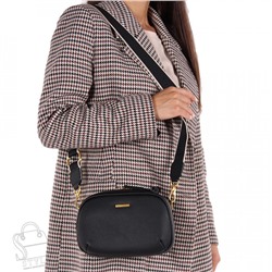 Сумка женская кожаная 8716NN black Natale Navetta