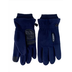 Утеплённые мужские перчатки  цвет синий