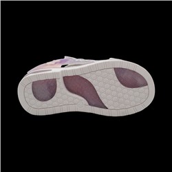 Сандалии В567-13 бело фиолетовые