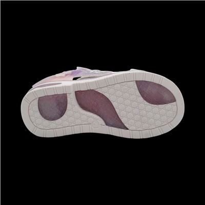 Сандалии В567-13 бело фиолетовые