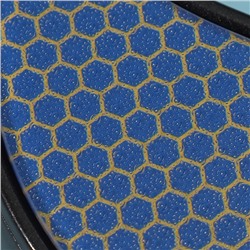 Стеклянная нано-пилка для пяток, 10.5×5.5×3.3 см, в картонной коробке, цвет чёрный