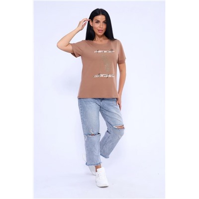 Футболка 80036 (Шоколад)