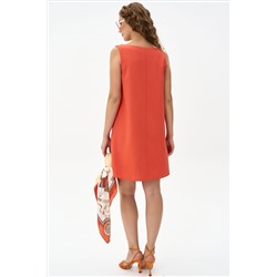 Платье Доли (оранжевый)