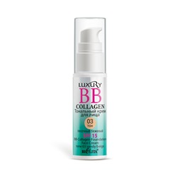 Крем Тональный LUXURY BB-Collagen 03 Песочный бежевый 25мл