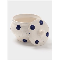 Горшок для запекания Хорекс SIMBOLO, 530 мл, фарфор, белый