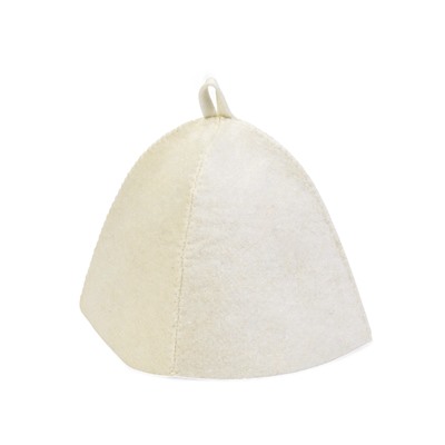 Шапка для бани и сауны «Пусть пар согревает, а год вдохновляет!», полиэфир 70%, шерсть 30%, «Добропаровъ»