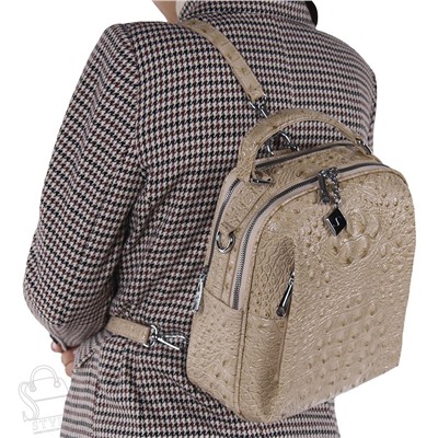 Рюкзак женский 69123-1 apricot Velina Fabbiano-Safenta