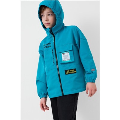 Куртка текстильная с полиуретановым покрытием для мальчиков (ветровка) PLAYTODAY, 1244452