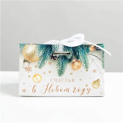 Бонбоньерка новогодняя «Новогоднее фото», 10×5.5×5.5 см, Новый год