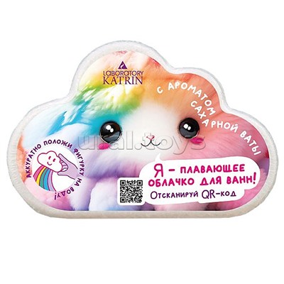 Плавающая шипучая соль для ванн 150г "Я-плавающее облачко для ванн"