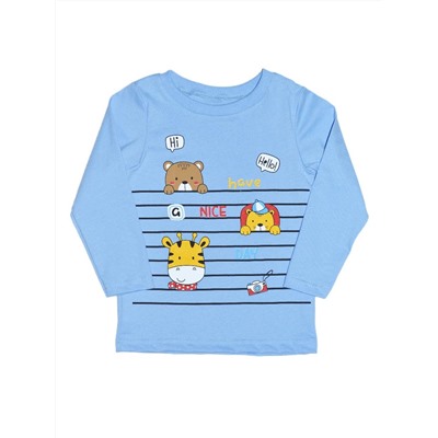 4-117-4. (Фуфайка для мальчика, Лунева )