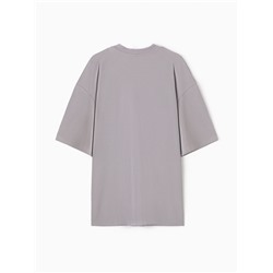 Футболка мужская MINAKU: Basic line MAN серая, размер 56