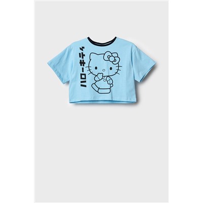 Фуфайка трикотажная для девочек (футболка) PLAYTODAY, 1241303