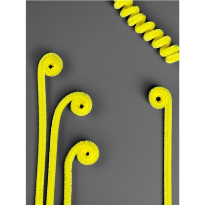 Синельная проволока, набор 50 шт., жёлтая, 30 см