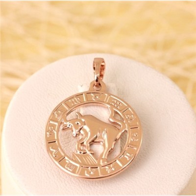 Кулон позолота H01-6496 (телец)