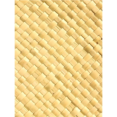 Сумка плетёная из пандана, 27×17×40 см, бежевая