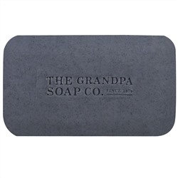 Grandpa's, Кусковое мыло для лица и для тела, антитоксичное, с древесным углем, 4,25 унции (120г)