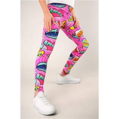 Лосины из бамбука для девочки Happyfox