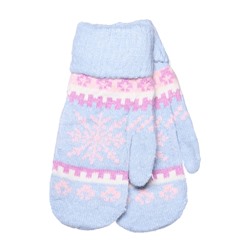 Варежки жен. Verita снежинка