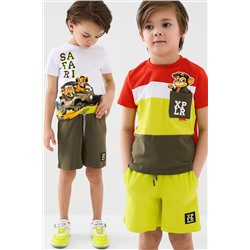Шорты трикотажные для мальчиков, 2 шт в комплекте PLAYTODAY, 1239798
