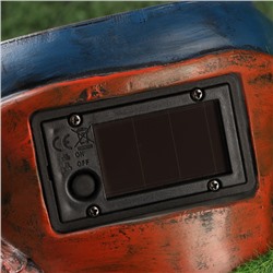 Садовая фигура - фонарь из полистоуна «Гном предсказатель», 27×16×13 см, Greengo