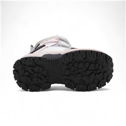 Ботинки мембранные на меху В6673-15 серебро п/п