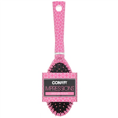 Conair, Массажная расческа Impressions для легкого расчесывания и укладки, 1 шт.