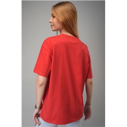 Женская футболка оверсайз Happyfox