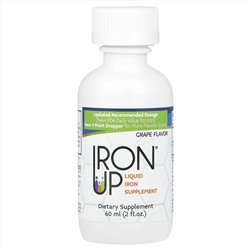 A.C. Grace Company, Iron Up, жидкая добавка с железом, со вкусом винограда, 60 мл (2 жидк. унции)