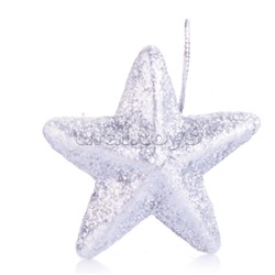 Набор новогодних украшений "Сверкающее очарование" (18шт*3см) в коробке