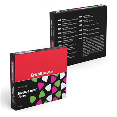 Ластик EK44479 ErgoLine Prism ErichKrause