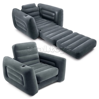 Надувное кресло-трансформер Pull-Out Chair, INTEX 66551