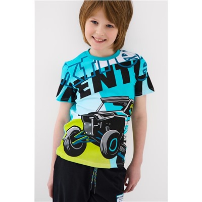 Комплект трикотажный для мальчиков: фуфайка (футболка), брюки PLAYTODAY, 1239848