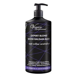 520606 Nexxt Century Бальзам для светлых волос с антижелтым эффектом / Vegan Professional Expert Blond Silver Balsam-Mask, 1000 мл
