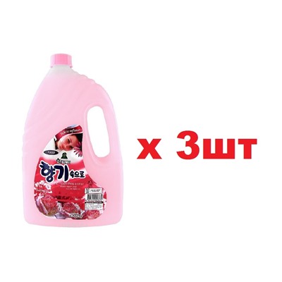 Sandokkaebi Soft aroma Кондиционер для белья 2100мл Цветочный флакон 3шт