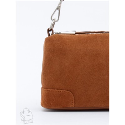 Сумка женская кожаная 5555PEF brown Polina&Eiterou  в Новосибирске