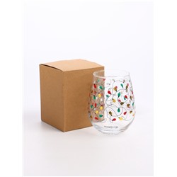 Стакан стеклянный на Новый год «Новогодняя гирлянда», 620 мл
