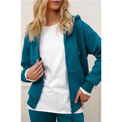 Женский костюм из футера с начесом Happyfox