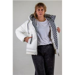 Демисезонная куртка, арт. Н3039, Евро-зима (Белый)