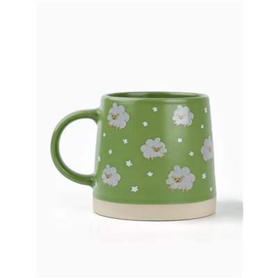 Кружка керамическая «Барашек», 360 мл, ручная работа