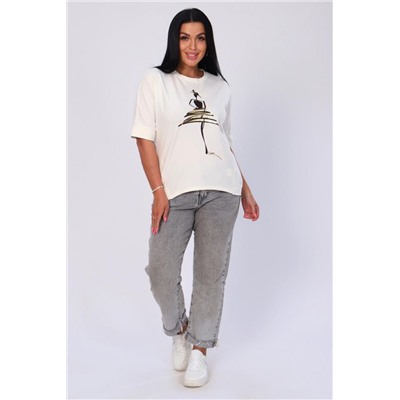 Футболка 82027 (Экрю)