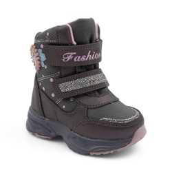 Ботинки мембранные на меху XV0456-1-2 бронзовый