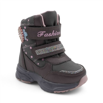 Ботинки мембранные на меху XV0456-1-2 бронзовый