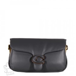 Сумка женская кожаная 86215 d.gray Polina&Eiterou/30(дефект)