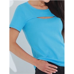 Блузка Майя, скай